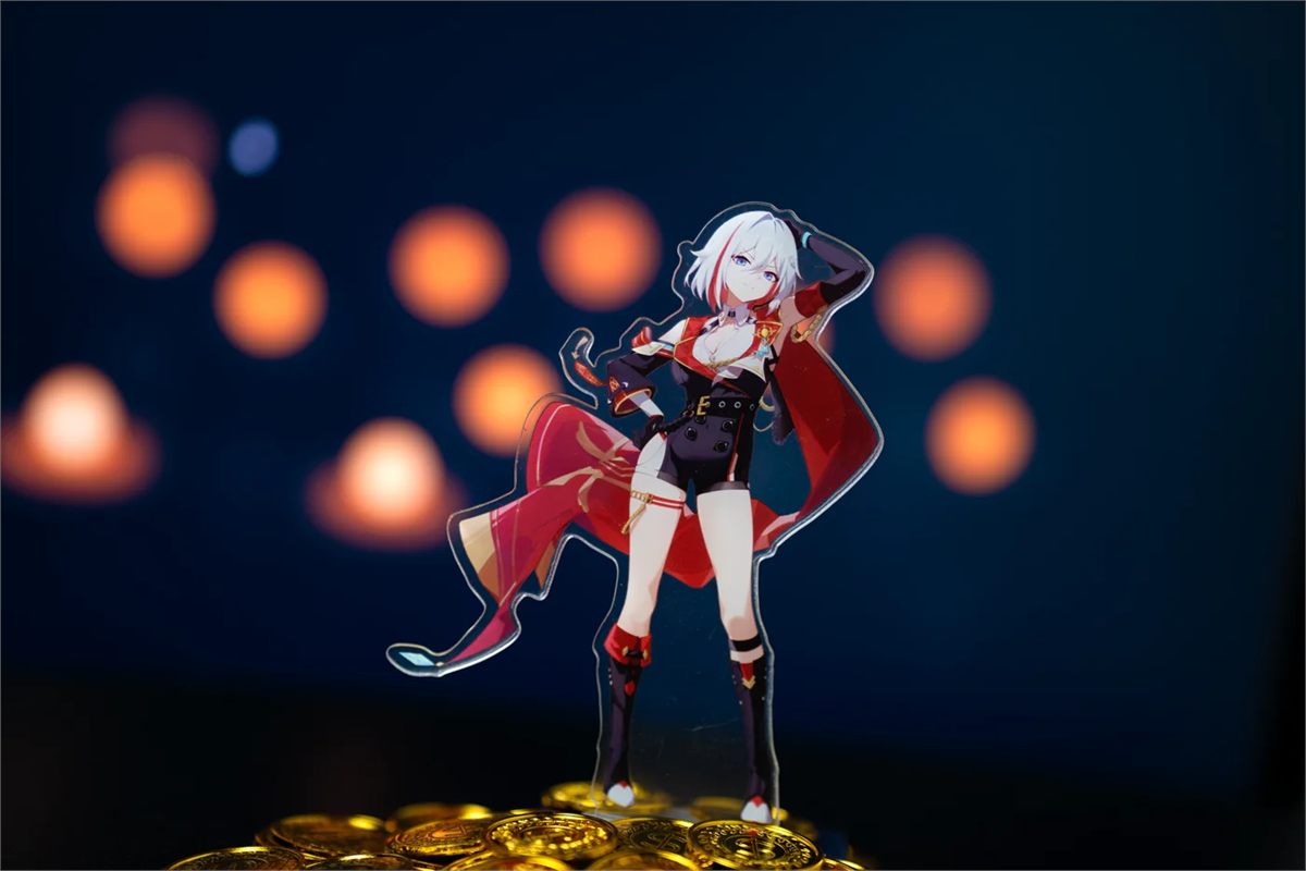 Acrylic stand, product photo